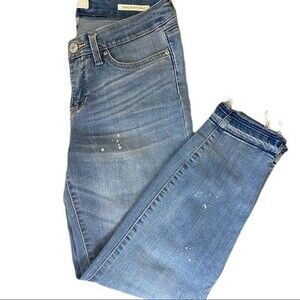 Vintage American Blues~BOHO Skinny Ankle Jeans/Denim~Size 4/27~Mid-Rise